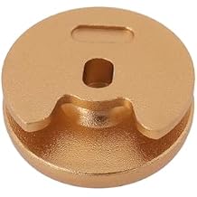 1pc Joystick Cap Metal Buttons Replacement Thumb Pad Cap Analog Compatible with Nintendo New 3DS 2DS XL LL Gold Metal Thumbstick Grip