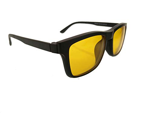 Image of Magnetic 5pcs Clip On Sunglasses Plastic Frame for Night Driving