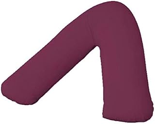 Comfy Nights Plain Dyed Polycotton V-Shaped Pillow Cases/Covers (Teal)