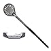 9" Okrągły Pizza Metal Szpachelka, Anti Spalding. Odporna Na Wysoką Temperaturę Piekarnik Łopata Do Pizzy, Aluminium Perforowany Domowej Roboty Pieczywo Pizza Pieczona Łopata, Odłączany Uchwyt, Hak