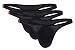 Produktbild Panegy 3er Pack Herren Thong Unterwäsche Niedrige Taille String Slip Tanga Ultradünner Eisseide Unterhosen