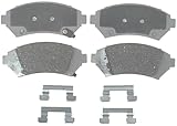 ACDelco 14D818CH Advantage Ceramic Front Disc Brake Pad Set with Hardware