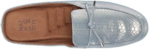 Naturalizer Women's Demur-Knot Loafer Mule Denim Snake 8 M | Image 4