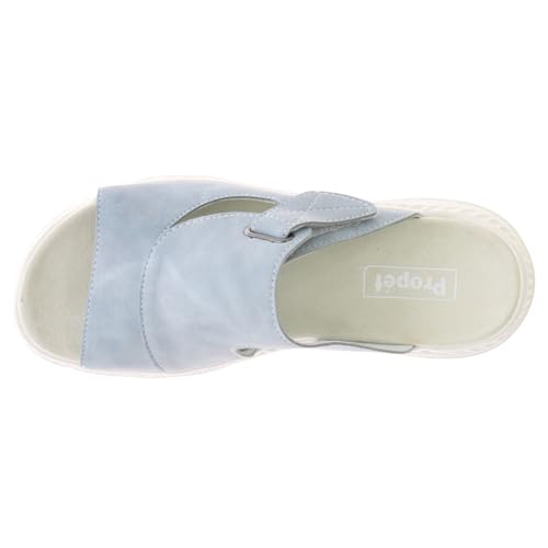 Image of Propet Womens Travelactiv Sedona Slide Casual Sandals Casual - Orange
