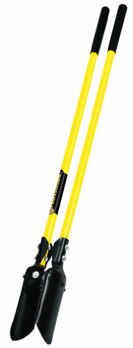 Truper 30382 Tru Pro 48-Inch Heavy Duty Post Hole Digger, Fiberglass Handles
