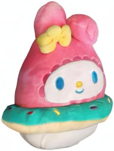 Miniatura 2 de Squishmallow Hello Kitty My Melody de 8" con tubo de natación