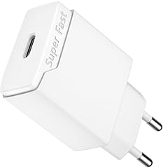 Newding Spina Caricatore USB C 20W per Phone 16/15/14/13/12 Pro Max per Samsung Galaxy S25 S24 S23 S22 A56 A55, Adattatore da Muro, Alimentatore a Ricarica Rapida Presa PD 3.0, Super Fast
