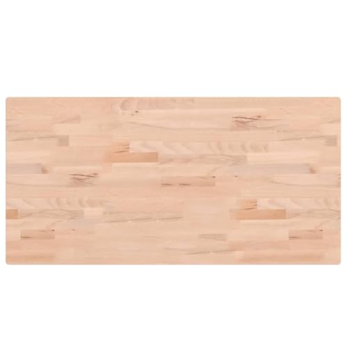 Tablero de madera maciza 100x50 cm rectangular para mesa de comedor y cocina de alta calidad 4