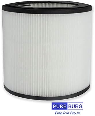 PUREBURG 2-Pack Replacement HEPA Filters Compatible with PHILIPS Series 800 Air Purifiers - AC0830/10 AC0820/30 AC0820/10 AC0819/10, Part FY0194/30