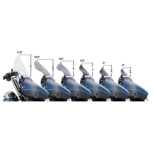 Klock Werks Flare For 2014-2023 FLH (10.5" Dark Smoke) by Klock Werks - Used condition - Image 2