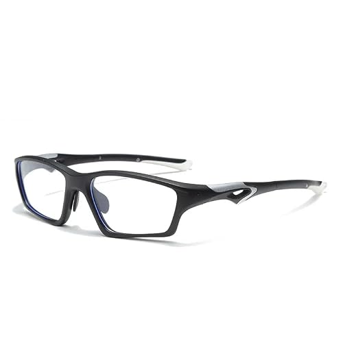 eSeasonGear PG60 Sport Glasses, Pickleball Protective Eyewear, Lens Free (Black)