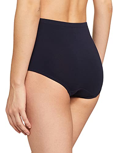Image of Amante Solid High Rise Full Coverage Full Brief Panties (Pack of 3)