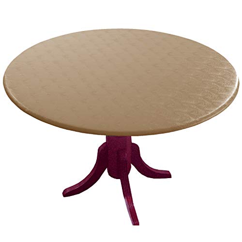 Econotex Fitted Tablecloths, (tablecovers, Table Covers) True Taupe in Neutral Shades That Blend with Any Decor. The ECO in Means There is no Ink on These Covers.