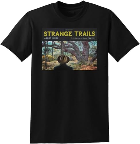 LOVE IS PERFECT GISE Lord Huron T Shirt Strange Trails Vinyl CD Cover Unisex 100% Cotton Short-Sleeve T-Shirts XL