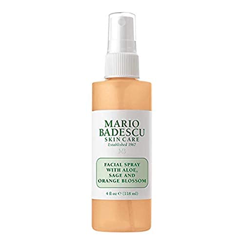 Image of Mario Badescu Facial Spray for All Skin Types, Face Mist that Hydrates and Restores Balance, Helps to Soothe the Skin Suitable for Men & Women, Travel Size