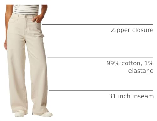 Image of Levi Strauss Signature Gold Women's Heritage Original Wide Leg Jean Mid-Rise Stretch Denim (Available in Plus)
