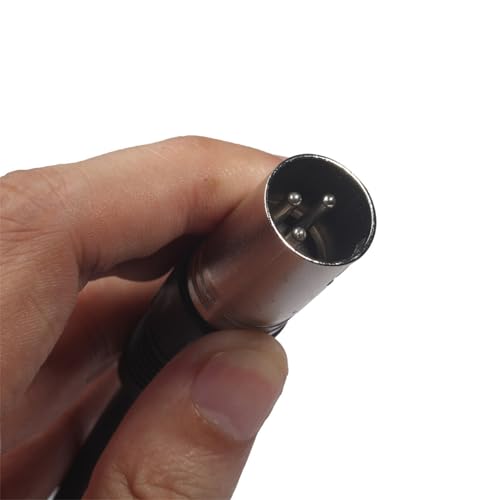 Solucion para microfono con cable de audio conector jack estereo de 3,5 mm a 3 XLR macho 6
