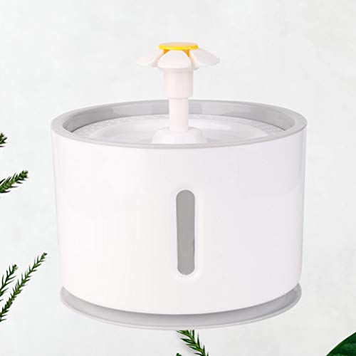 Scicalife Distribuidor de água para cães, bebedouro com 3 filtros de substituição para gatos, cães,