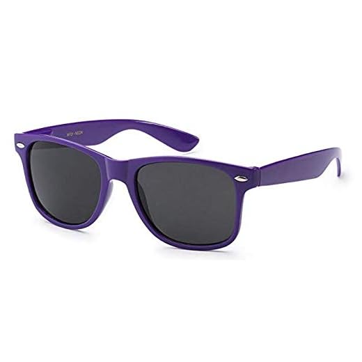 Boolavard Lunettes de Soleil pour Hommes et Femmes - Lunettes de Soleil Tendance - Protection UV400 - Légères (Violette)