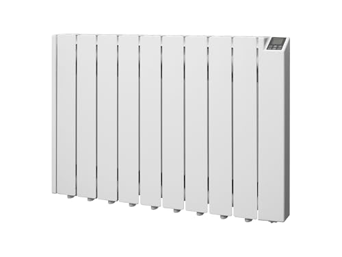 Adam Alba Oil-Filled 1500W Electric Radiator in White