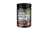 GOLDNUTRITION | TOTAL HYDRO WHEY 900 G | OPTIPEP 90® (Hidrolizado de aislado de proteína de suero de la leche) (FRESA)