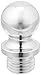 Baldwin 1090140I Ball Tip Hinge, Bright Nickel