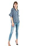Lauren Vidal Chemisier Manches Courtes be2162n Moon L/XL