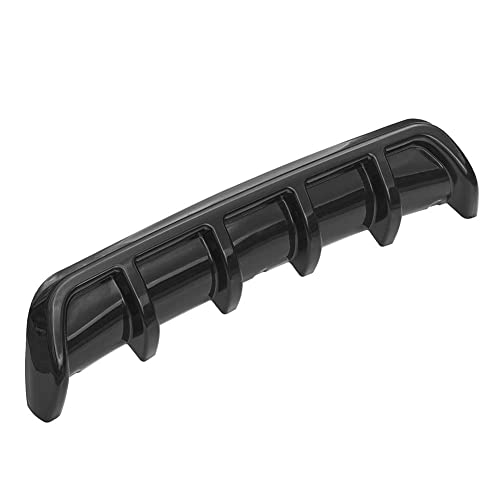  Paraurti Posteriore Auto Spoiler Labbro Diffusore per Smart forfour Fortwo 451 453,Labbro Paraurti Posteriore Splitter,A/Black-/65CM