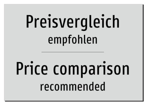 54108-DEEN-T-11 | Preisvergleich Schild/Aufkleber – Deutsch Englisch –