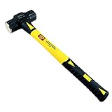 IVY Classic 15106 3 lb. Jacketed Fiberglass Engineer's Hammer with Co-Molded Rubber Handle