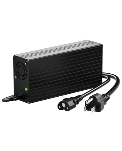 67.2V 5A Fast Charger for 16S 60V Li-on Lithium Battery, C13 Plug 3-Pin IEC Battery Charger 67.2V...