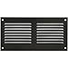 Produktbild 20 x 10 cm, Anthrazit, Lüftungsgitter, Stahl, für Decke und Seitenwand, HVAC, mit Insektenschutzgitter (200 x 100 mm, Anthrazit)