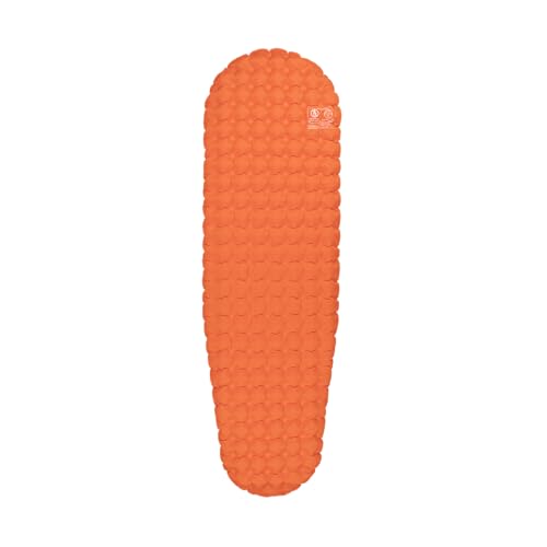 Image of Pro Insulated Sleeping Pad for Camping | Easily Inflatable and Designed for Premium Comfort in the Lowest Temperatures | Orange