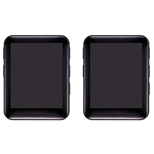 Sxmrmnx Reproductor de música MP3 de 1.8 pulgadas, reproductor de música portátil de 4 GB, con altavoces, alta fidelidad, calidad de sonido sin pérdidas, 2 unidades