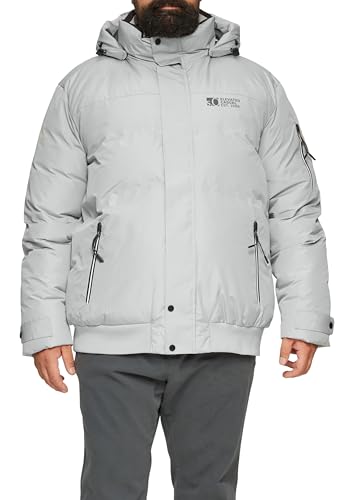 Veste d'extérieur avec capuche homme s.Oliver imperméable et chaude pour affronter la pluie