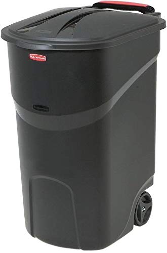 trash can locking lid outdoor