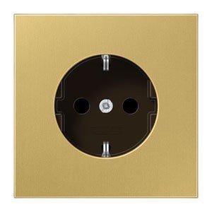 Prise Schuko 16 A 250 V Jung ME 1520 KI C protection contact série LS