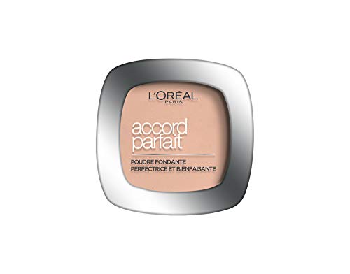 'Oréal Paris Fondante Perfectrice Enrichie en Pigments Minéraux & Acide Hyaluronique Tous les Types de Peaux Accord Parfait Teinte : Rosé 1.R 9 g Lot de 2 - vue 5