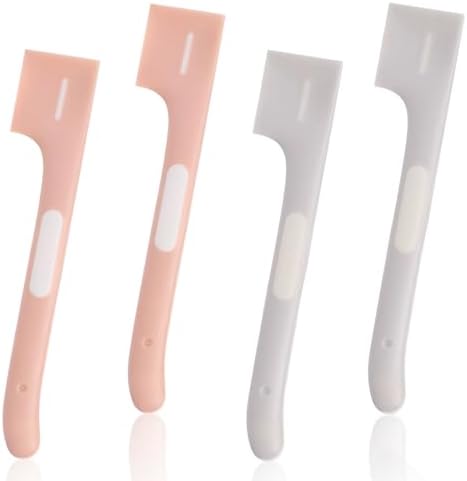 4 PCS Pet Food Spoon, Cat Wet Food Spoon Pet Food Mixing Spoons Set Cat Spatula Dog Food Can Supplies Canned Scoop for Dog Cat Feeding Can