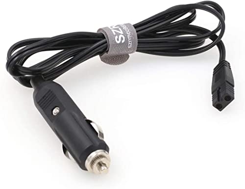 Encendedor de cigarrillos de coche SZRMCC de 12 V y cable de 2 pines para nevera portátil de coche
