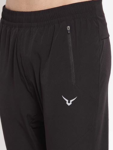 Image of Invincible Men's Athleisure Gym Wear Running Workout Training Fitted Track Pants