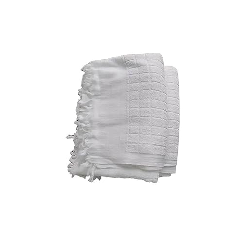 Premium Quality Mens Towelling Ihram/Ahram With Belt 100% Cotton 2 Pieces For Hajj & Umrah