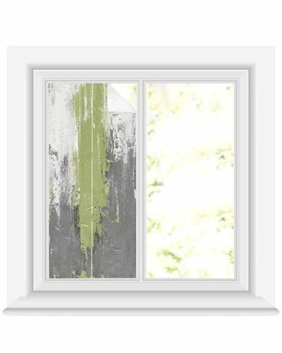 Película para ventana con privacidad y diseño abstracto 17.7"x39.3" miniatura 2