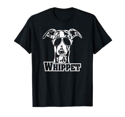 Whippet cool hund Gift Camiseta Camiseta Camiseta Perro divertido Camiseta