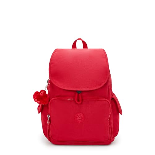 Kipling, City Pack, Mochila para Mujer, Red Rouge, Talla única