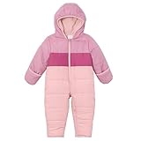 Carter's Unisex Insulated One-Piece Snowsuit Bunting, Mauve, 6-9 Months