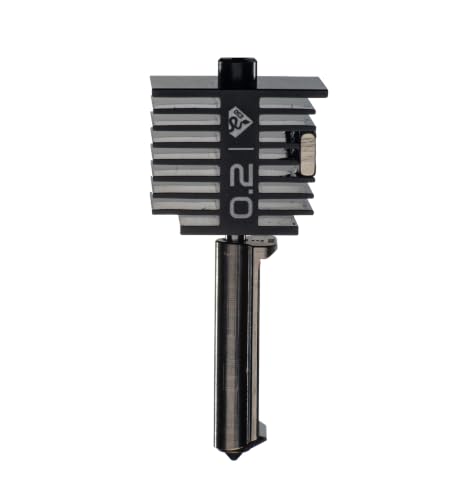 Diamondback Nozzles – Bambu Lab A1 Compatible – Polycrystalline Solid Diamond Tip 3D Printer Nozzles, Improved Extrusion