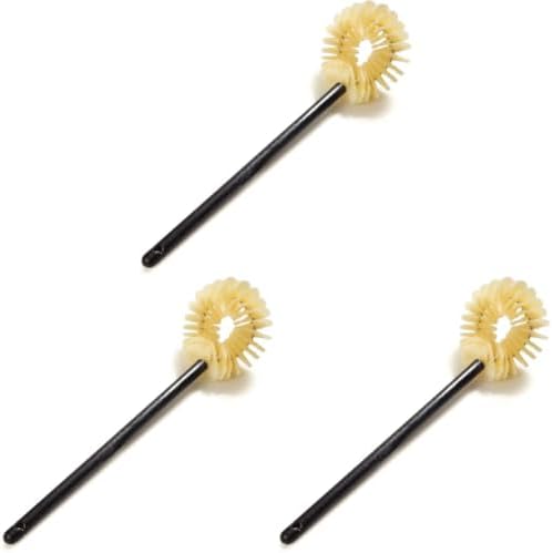SPARTA Flo-Pac Toilet Bowl Brush, Toilet Cleaner Brush for Bathroom, Plastic, 21 Inches, Black image 4