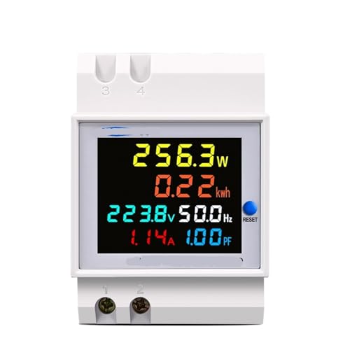 Fréquencemètre AC 40-300V pour surveiller un réseau électrique 110V 220V 100A