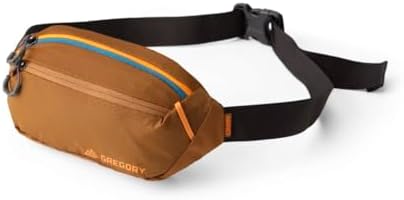 Gregory Nano Unisex Day Hiking/Commuter/Active Travel Waistpack, One Size Fits All, Optic Black